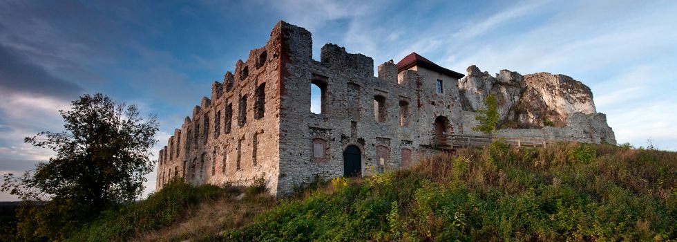 Ruiny zamku Rabsztyn koło Olkusza